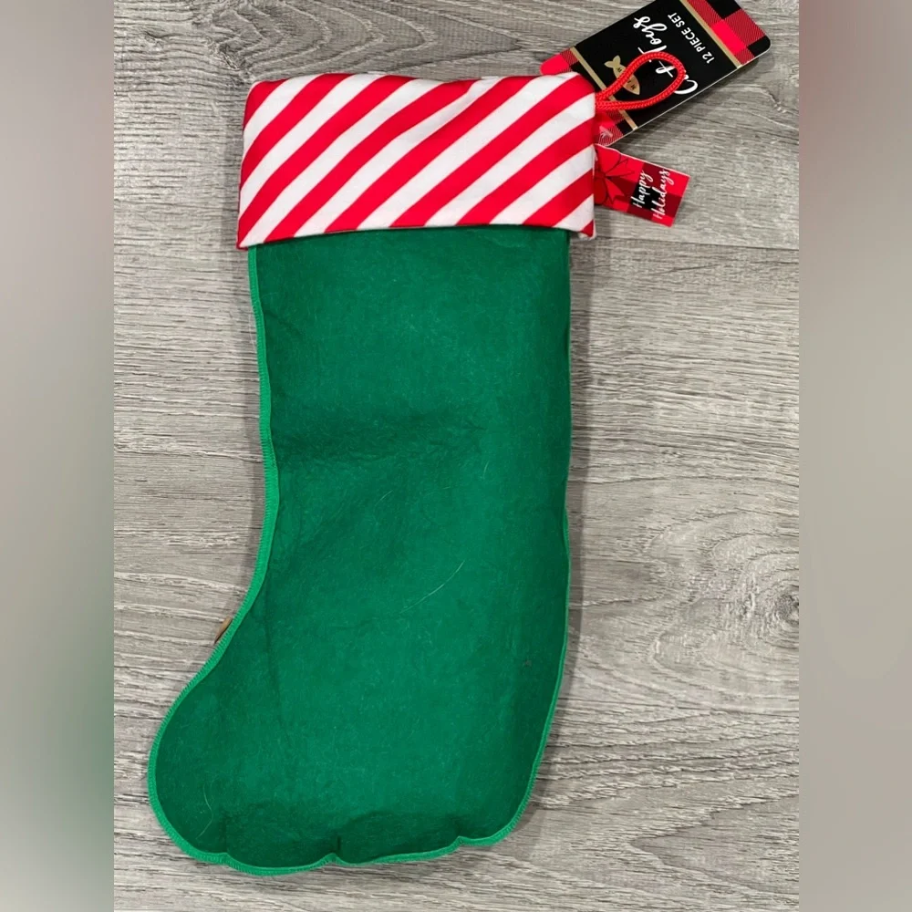 Meow cat toy Christmas stocking 12 piece set of toys